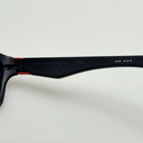 NEW Oakley SHOCKTUBE Black Ducati Red POLARIZED Galaxy Ruby  Oakley Sunglasses 24-094 Jupiter 58-16 Ducati Red Black RARE